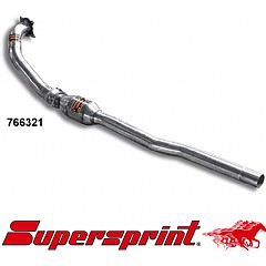 766321 Supersprint Pipe Kit for Turbo charger, with Metal Cat 100 CPSI. Audi S3 8P    ,  Sportback 2.0 TFSI 08 On