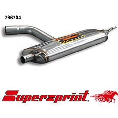 766704 Supersprint Rear Exhaust Audi TT Coupe 8J    ,   1.8 TFSI 160Hp 08 On