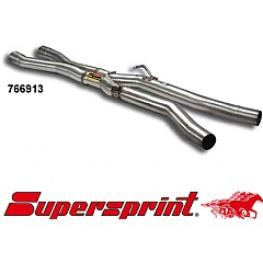 766913 Supersprint Centre Pipe +  X - Pipe Audi RS4 8E    ,  Saloon 4.2 V8 420Hp 06 On