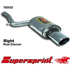 766925 Supersprint Rear Exhaust Right 145mm x 95mm Audi RS4 Cabriolet 8H    ,  Cabrio 4.2 V8 420Hp 06 On
