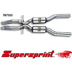 767303 Supersprint Centre Exhaust + X - Pipe. Audi RS6 4F    ,   5.0 Bi-Turbo V10 08 On