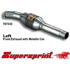 767332 Supersprint Front Exhaust Left with Metal Cat Audi RS6 4F    ,   5.0 Bi-Turbo V10 08 On