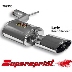 767335 Supersprint Rear Exhaust Left 150mm x 105mm Audi RS6 4F    ,   5.0 Bi-Turbo V10 08 On