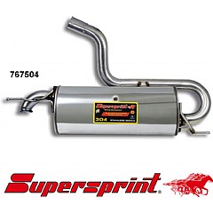 767504 Supersprint Rear Exhaust VW Scirocco New 13    ,   2.0 TDI 140Hp-170Hp 09 On