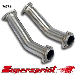 767731 Supersprint Connecting Pipe Kit Left + Right Audi S4 8K    ,  Saloon 3.0 TFSI V6 333Hp 09 On