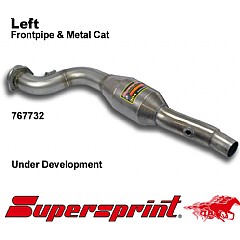767732 Supersprint Front Pipe with Metal Cat Left Audi A4 Avant quattro 8K    ,  Avant 3.2 V6 265Hp 08 On