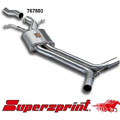 767803 Supersprint Centre Exhaust + Exhaust Hanger Kit Audi A4 8K    ,  Saloon 1.8 TFSI 160Hp 08 On