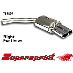 767807 Supersprint Rear Exhaust Right 90mm x 70mm Audi A4 Avant 8K    ,  Avant 1.8 TFSI 160Hp 08 On
