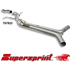 767823 Supersprint Centre Pipe + Exhaust Hanger Kit Audi A5 Cabriolet 8F    ,  Cabrio 2.0 TFSI 211Hp 08 On