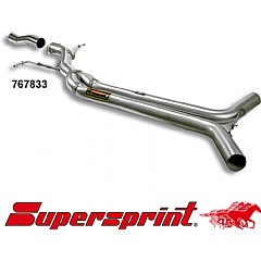 767833 Supersprint Centre Pipe + Exhaust Hanger Kit Audi A4 8K    ,  Saloon 2.0 TFSI 180Hp-211Hp 08 On LWB Model