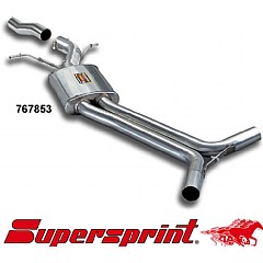 767853 Supersprint Centre Exhaust + Exhaust Hanger Kit Audi A5 Coupe 8T    ,  Coupe 2.0 TFSI 180Hp-211Hp 08 On
