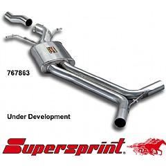767863 Supersprint Centre Exhaust + Exhaust Hanger Kit Audi A4 Avant 8K    ,  Avant 2.0 TFSI 180Hp-211Hp 08 On LWB Model