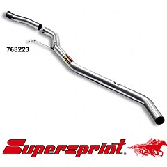 768223 Supersprint Centre Pipe + Exhaust Hanger Kit Audi A5 Coupe 8T    ,  Coupe 3.0 TDI V6 239Hp 08 On