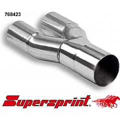 768423 Supersprint Connecting Pipe Y for OEM Cat Audi TTRS Roadster 8J    ,   2.5I TFSI 340Hp 2010 On
