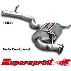 768504 Supersprint Rear Exhaust VW Golf MK6 5K    ,   2.0 TDI 140Hp 09 On