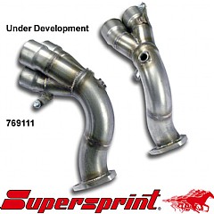 769111 Supersprint Connecting Pipes 3 to 1 Street Audi S4 8K    ,  Saloon 3.0 TFSI V6 333Hp 09 On