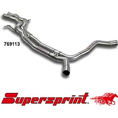 769113 Supersprint Central X-Pipe Kit Audi A7 4GA,   3.0 TFSI V6 300Hp 2010 On