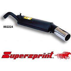 Click to Enlarge 882224 Supersprint Rear Exhaust MAGNUM Single Round 100mm VW Golf Mk2 19/1G , GTD