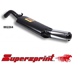 882264 Supersprint Rear Exhaust Single Round 100mm BACKFIRE VW Golf Mk2 19/1G    ,   1.8 112Hp 84 - 92