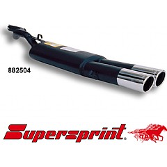 882504 Supersprint Rear Exhaust Twin Round 76mm VW Golf Mk2 19/1G    ,   1.6D