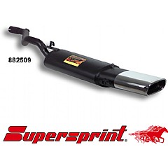 882509 Supersprint Rear Exhaust Oval 145mm x 75mm VW Golf Mk2 19/1G    ,   1.3 08/83 - 8/86