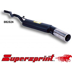 Click to Enlarge 882524 Supersprint Rear Exhaust MAGNUM Single Round 100mm VW Golf Mk2 19/1G , 1.6D