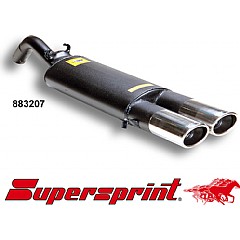 883207 Supersprint Rear Exhaust 90mm x 70mm Seat Toledo 1 1L 92-99    ,   1.9 TDI 90Hp To 98