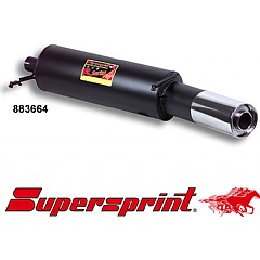 883664 Supersprint Rear Exhaust Single Round 100mm BACKFIRE VW Golf Mk1 Cabriolet 15    ,  Cabrio GTI 1.8 84 On