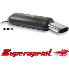 884209 Supersprint Rear Exhaust Oval 145mm x 75mm VW Scirocco 53 74-92    ,   1.8 16V