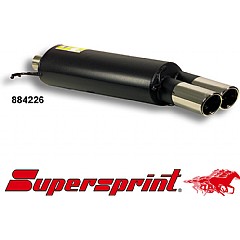 884226 Supersprint Rear Exhaust MAGNUM Single Round 100mm VW Scirocco 53 74-92    ,   1.8 16V