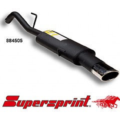 884505 Supersprint Rear Exhaust 120mm x 80mm VW Passat 31    ,  Saloon 1.8 90Hp 88 - 93