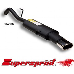 884605 Supersprint Rear Exhaust 120mm x 80mm VW Passat 31    ,  Saloon 1.8 16V 88 - 93