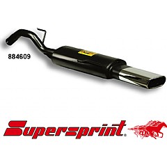 884609 Supersprint Rear Exhaust Oval 145mm x 75mm VW Passat 31    ,  Estate 1.8 16V 88 - 93
