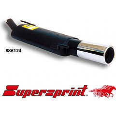 885124 Supersprint Rear Exhaust MAGNUM Single Round 100mm VW Golf MK3 1H    ,   1.8 90Hp