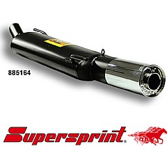 885164 Supersprint Rear Exhaust Single Round 100mm BACKFIRE VW Golf MK3 1H    ,   1.8 90Hp
