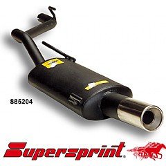 885204 Supersprint Rear Exhaust Single Round 76mm VW Golf MK3 1H    ,   1.8 75Hp