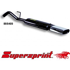 885409 Supersprint Rear Exhaust Oval 145mm x 75mm VW Passat 3A    ,  Saloon 2.0L 115Hp 94 - 96