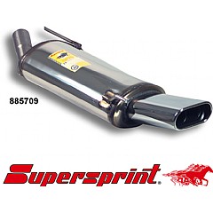 885709 Supersprint Rear Exhaust Oval 145mm x 75mm VW Golf MK3 1H    ,   2.8 VR6