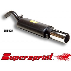 885924 Supersprint Rear Exhaust MEGA Single Round 120mm VW Corrado 50    ,   1.8 16V To 91