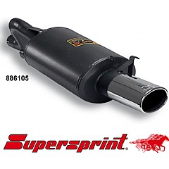 886105 Supersprint Rear Exhaust 120mm x 80mm VW Golf Mk2 Rallye 1G    ,  1.8