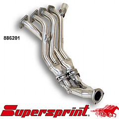 886201 Supersprint Manifold Stainless steel for OEM Cat VW Jetta Mk2 19/1G    ,   1.8 16V To 92