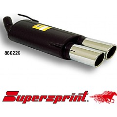 886226 Supersprint Rear Exhaust MAGNUM Twin Round 90mm VW Golf MK3 1H    ,   2.0 16V 150Hp To 94
