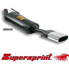 886409 Supersprint Rear Exhaust Oval 145mm x 75mm VW Vento 1H    ,   2.8 VR6
