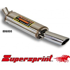 886805 Supersprint Rear Exhaust 120mm x 80mm Stainless steel VW Corrado 50    ,  2.9