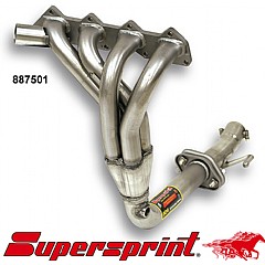 887501 Supersprint Manifold Stainless steel + Front Pipe VW Polo 6N1    ,   1.6 GTI 16V 98 - 01