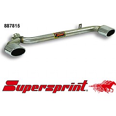 887815 Supersprint End Pipe Kit Left + Right 120mm x 80mm VW Golf Mk4 1J    ,   2.8 V6 00 On