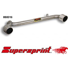 888016 Supersprint End Pipe Kit Left + Right Single Round 100mm. VW Beetle New 9C/1C    ,   3.2 V6 02 - 05