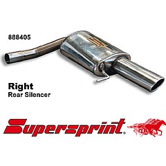 888405 Supersprint Rear Exhaust Right 120mm x 80mm VW Passat 3C    ,  Estate 3.6 V6 300Hp 09 On