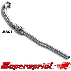 888821 Supersprint Turbo Downpipe Kit with Metal Cat 200 CPSI EURO 5 VW Tiguan 5N    ,   2.0 TFSI 200Hp 08 On