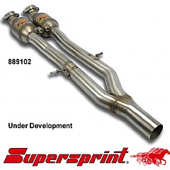 889102 Supersprint Front Metal Cat Left + Right VW Passat CC 3C    ,   3.6 FSI 300Hp 09 On